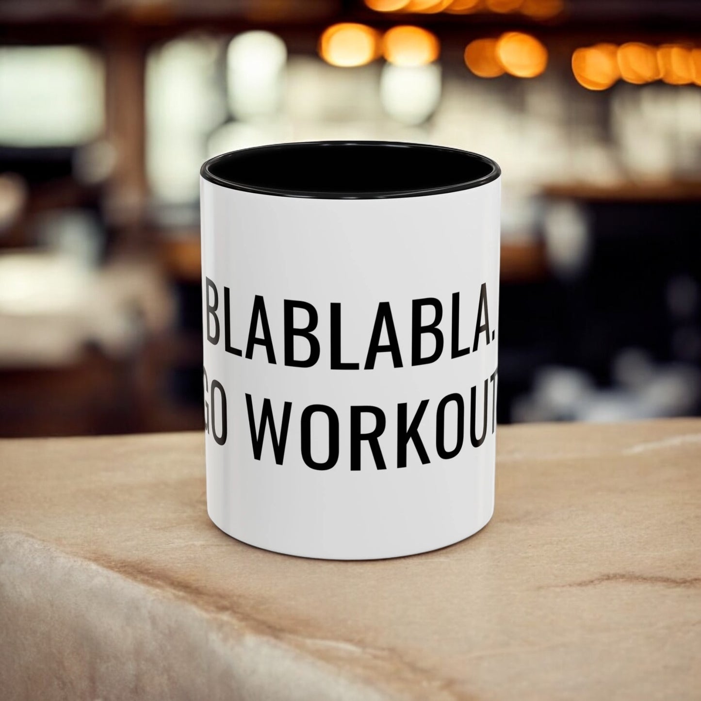 No Excuses – The Workout Motivation Mug